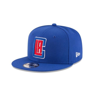 Blue Los Angeles Clippers Hat - New Era NBA 9FIFTY Snapback Caps USA8379564